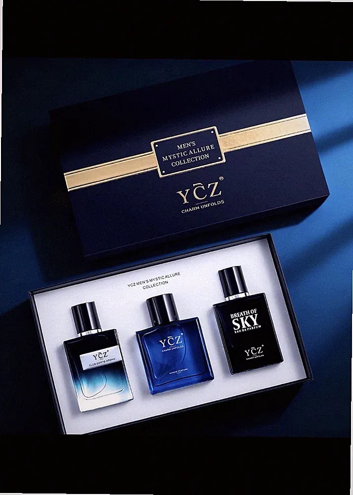 YCZ Men's Gift Set Spray Club Gents Aroma, Marine Perfume, Breath of Sky