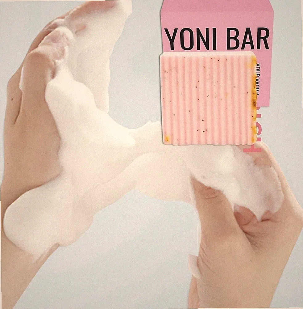 Yoni Bar Feminine Care Wash pH Balanced Bar Soap Herbal Scent