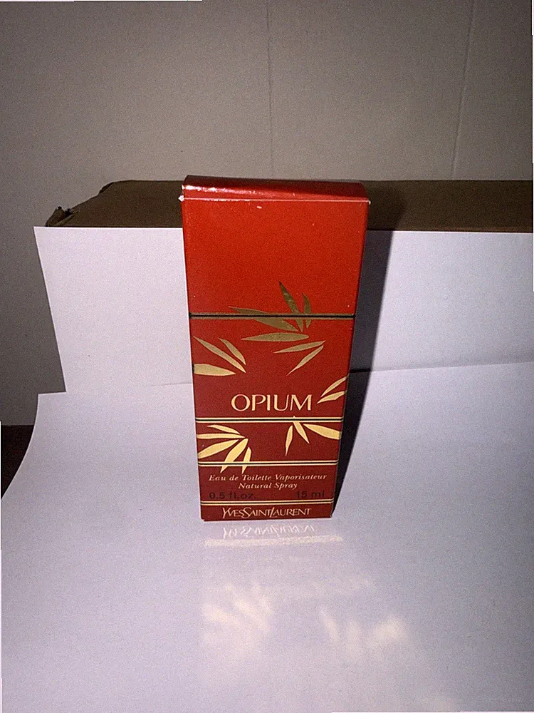 Yves Saint Laurent OPIUM Eau de Toilette 15ml 0.5 fl. oz. Vintage Perfume New JP
