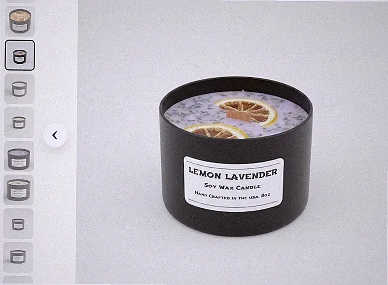z Essential Oil Soy Wax Candle / Home De
