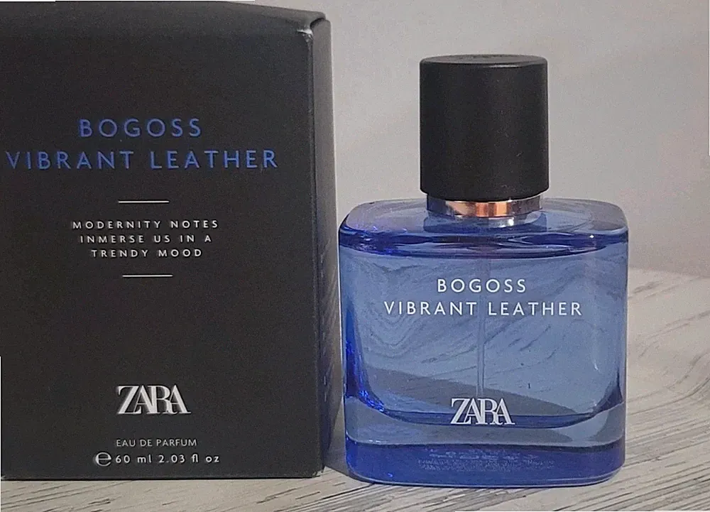 ZARA BOGOSS VIBRANT LEATHER Mens Perfume EDP 60ml NEW in BOX