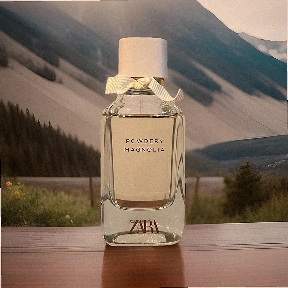 ZARA Powdery MAGNOLIA Eau de Toilette Perfume Spray Women RARE 3.4oz 100ml
