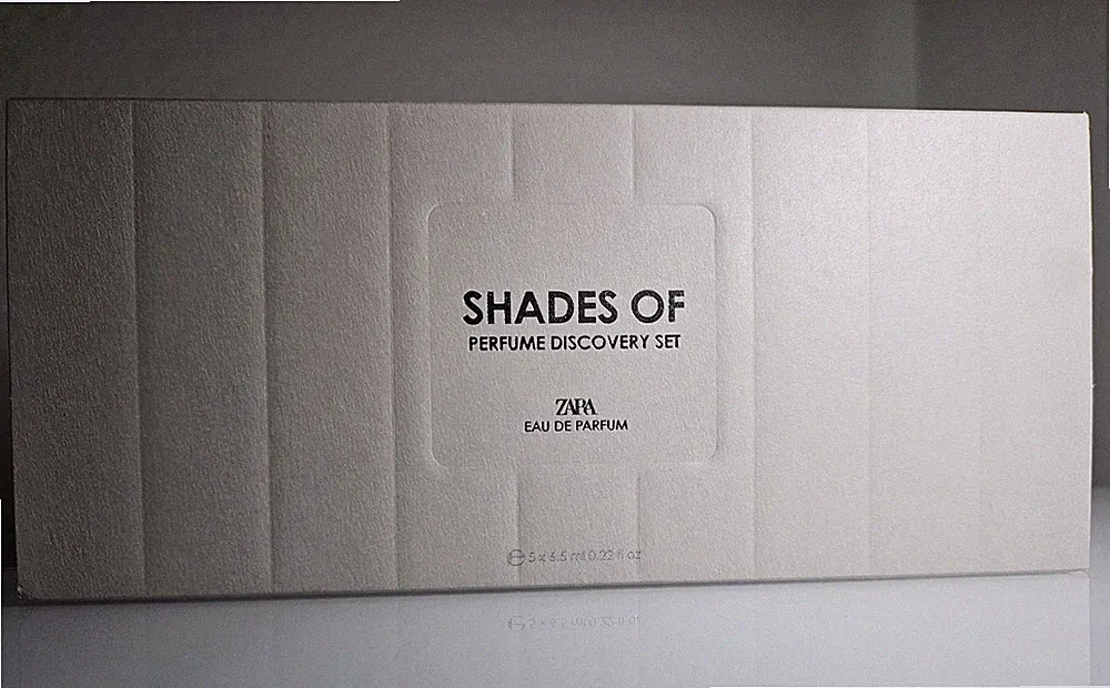 Zara Shades Of Perfume Discovery Set Perfume EDP for Women 5x6.5ml/0.22 oz, BNIB