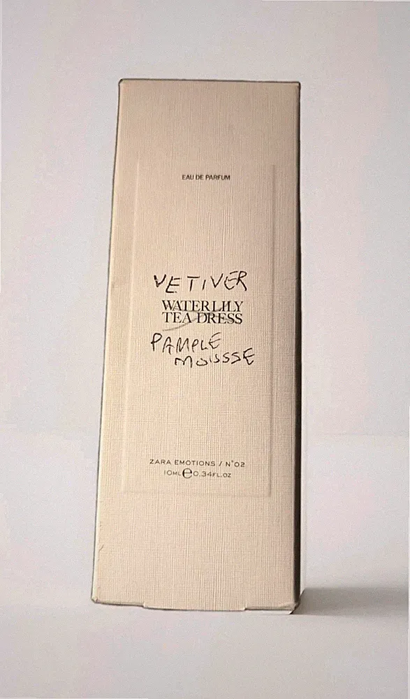 ZARA VETIVER PAMPLEMOUSSE Emotions/N°1 10 ml/ 0.34 fl oz-EDP Eau De Parfum, 75%