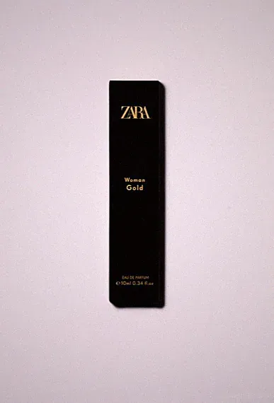 Zara Women Gold Eau De Parfum perfume 10ml NEW Travel Size, Easy to Carry