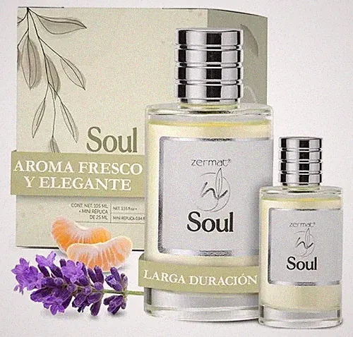 Zermat Soul - Men's Fragrance Duo, Fresh Herbal Scent, 3.55 fl oz & 0.85 fl oz